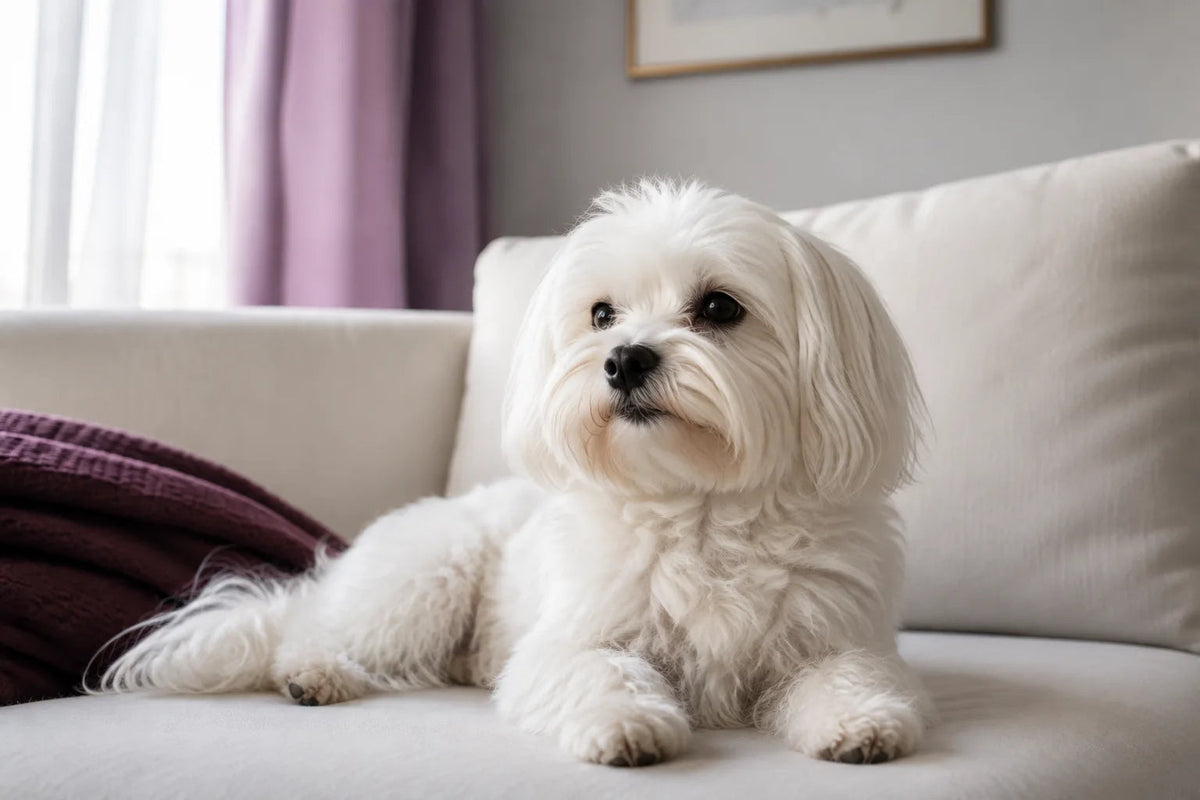 Choosing a pet perfume: scent, the label and your companion’s comfort — AI-generated illustrative image