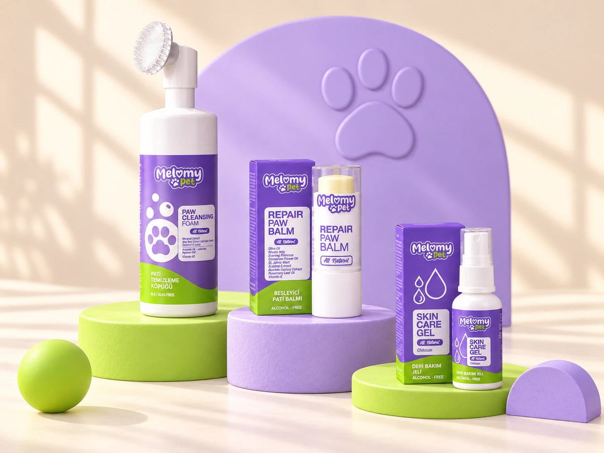Paw Care Set: the 3 products in the set together